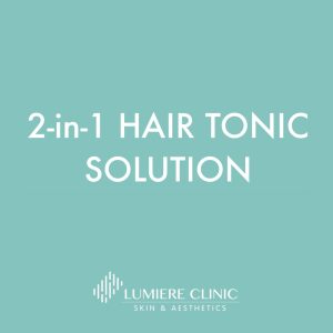 2-in-1 Hair Tonic Solution (Topical Minoxidil & Finasteride) 100ml bottle