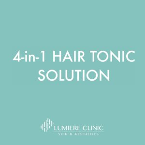 4-in-1 Hair Tonic Solution (Topical Minoxidil, Finasteride, Cetirizine & Melatonin) 100ml bottle